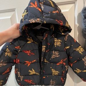 Toddler Stella McCartney puffer snow jacket. Size 18 month. Like new